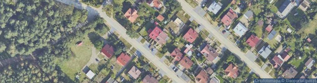 Zdjęcie satelitarne Brylantowa ul.