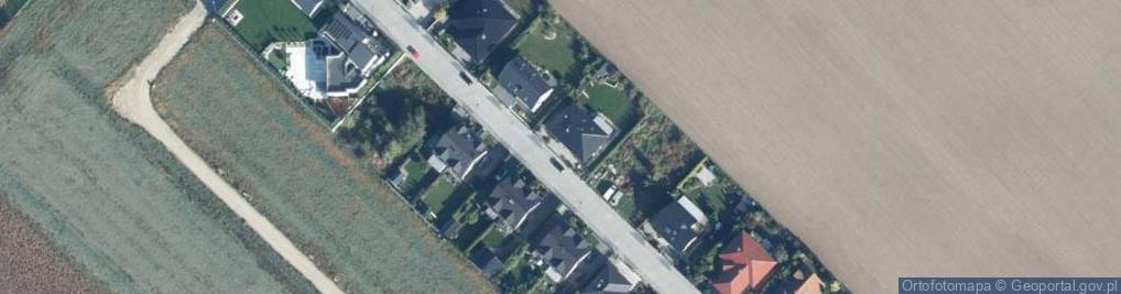 Zdjęcie satelitarne Brzozowa ul.