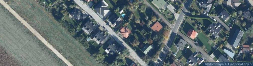 Zdjęcie satelitarne Brzozowa ul.
