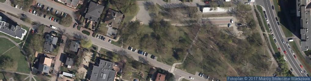 Zdjęcie satelitarne Brązownicza ul.