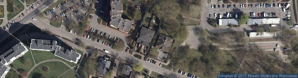 Zdjęcie satelitarne Brązownicza ul.