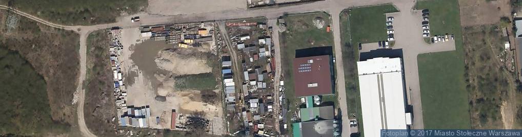 Zdjęcie satelitarne Bruszewska ul.