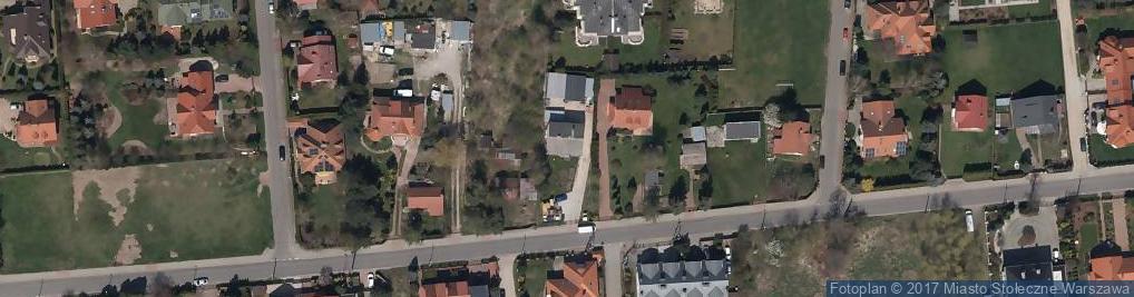Zdjęcie satelitarne Brzeziny ul.