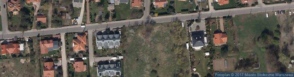 Zdjęcie satelitarne Brzeziny ul.
