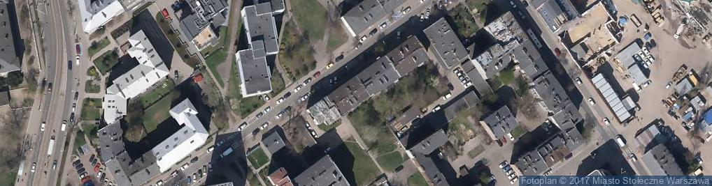 Zdjęcie satelitarne Bródnowska ul.