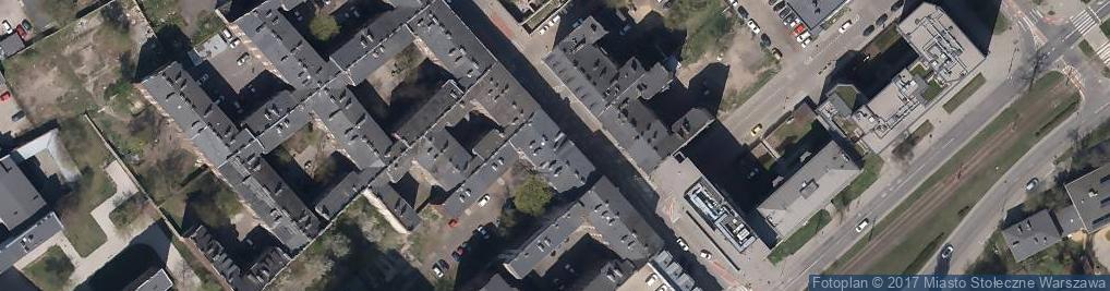 Zdjęcie satelitarne Brzeska ul.