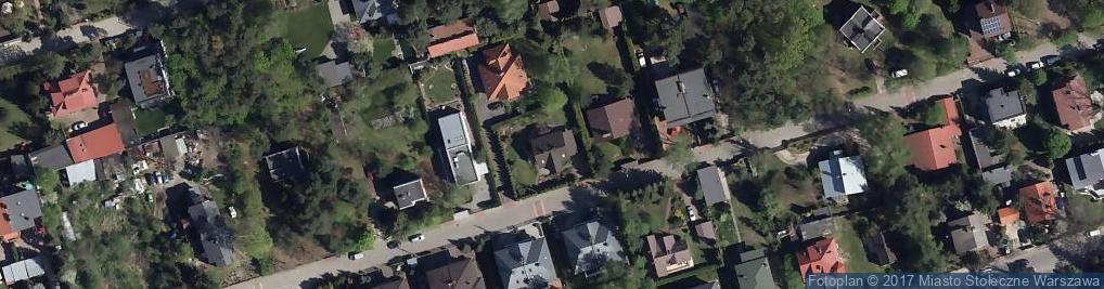 Zdjęcie satelitarne Brzoskwiniowa ul.