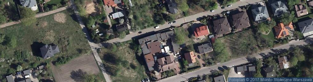 Zdjęcie satelitarne Brzoskwiniowa ul.