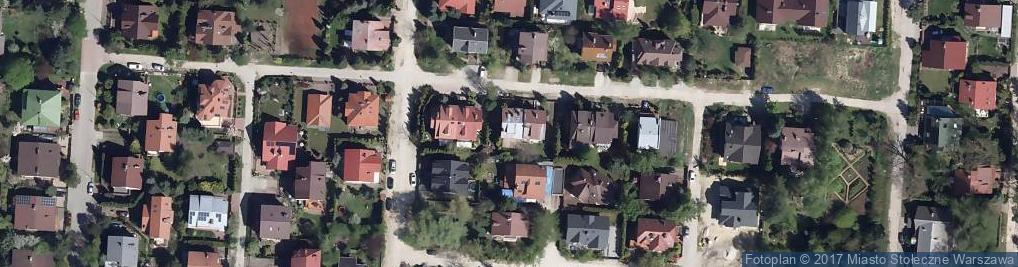 Zdjęcie satelitarne Brzoskwiniowa ul.