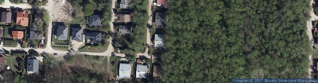 Zdjęcie satelitarne Brzozowy Lasek ul.