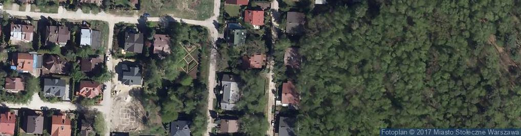 Zdjęcie satelitarne Brzozowy Lasek ul.