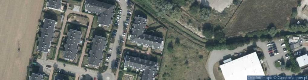 Zdjęcie satelitarne Brzeziny ul.