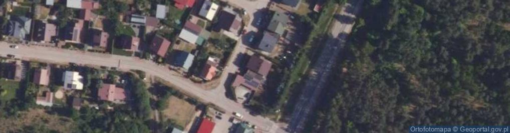 Zdjęcie satelitarne Brzozowa ul.