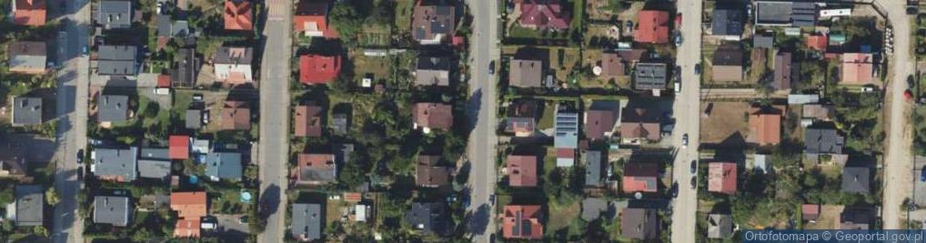 Zdjęcie satelitarne Brzozowa ul.