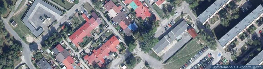 Zdjęcie satelitarne Brzozowa ul.