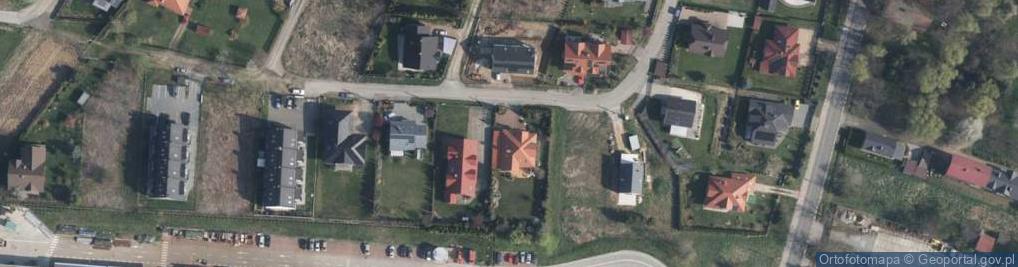 Zdjęcie satelitarne Brzozowa ul.