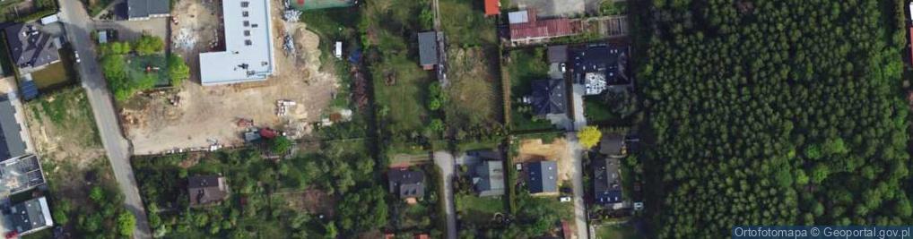 Zdjęcie satelitarne Brzoskwiniowa ul.