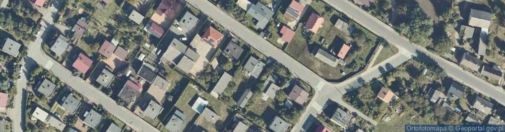 Zdjęcie satelitarne Brzozowa ul.