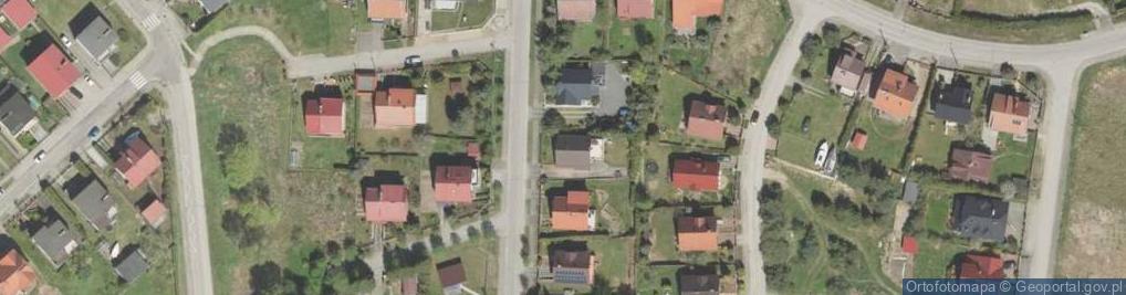 Zdjęcie satelitarne Brzozowa ul.