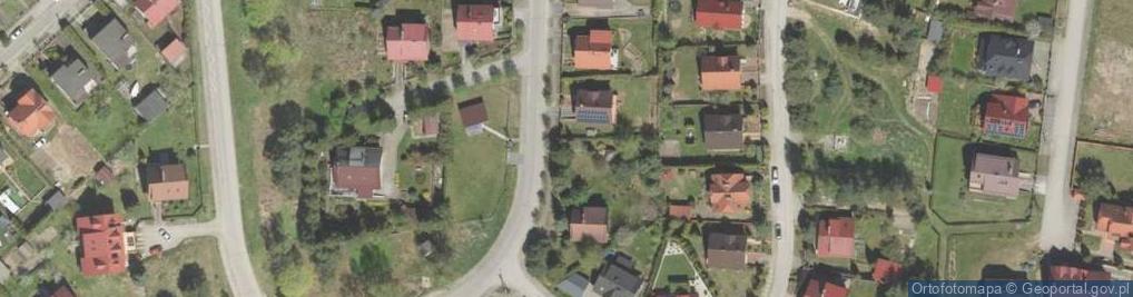 Zdjęcie satelitarne Brzozowa ul.