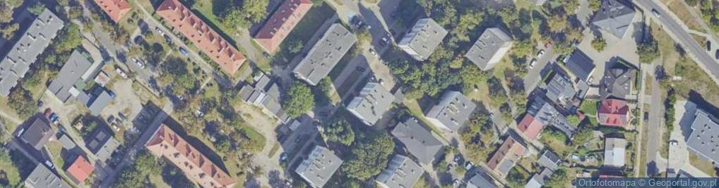 Zdjęcie satelitarne Brzozowa ul.
