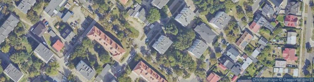 Zdjęcie satelitarne Brzozowa ul.