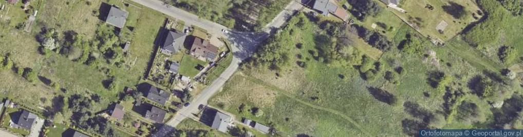 Zdjęcie satelitarne Brzeziny ul.