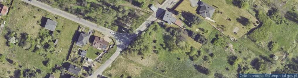 Zdjęcie satelitarne Brzeziny ul.