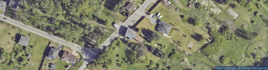 Zdjęcie satelitarne Brzeziny ul.