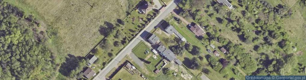 Zdjęcie satelitarne Brzeziny ul.
