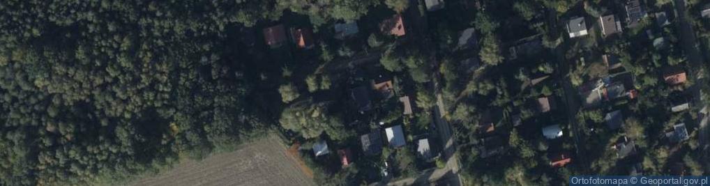 Zdjęcie satelitarne Brzoskwiniowa ul.