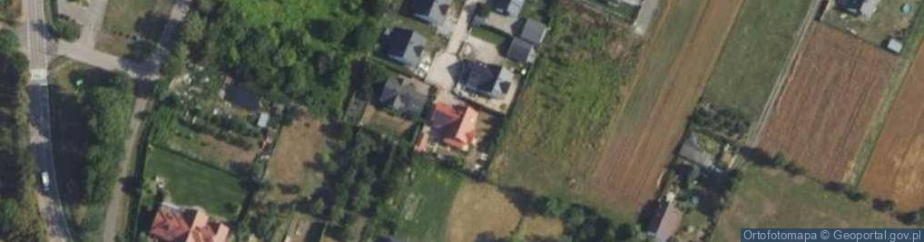 Zdjęcie satelitarne Brzozowa ul.