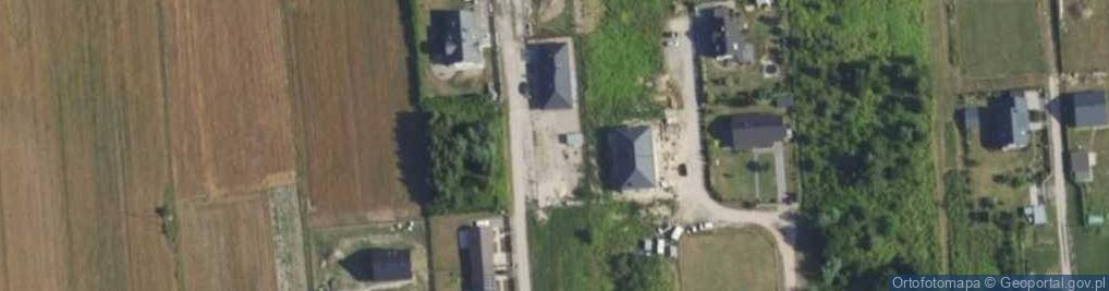Zdjęcie satelitarne Brzoskwiniowa ul.