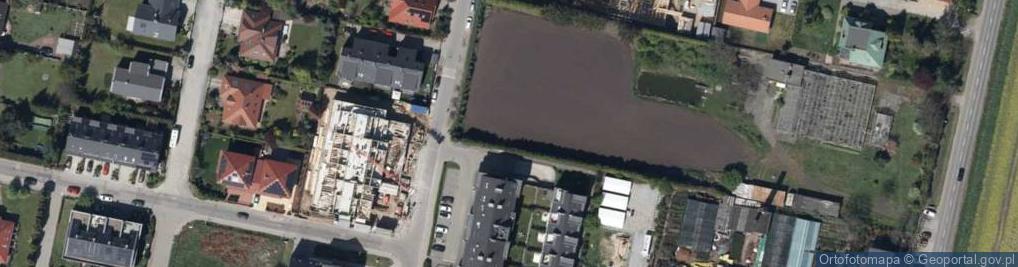 Zdjęcie satelitarne Brylantowa ul.