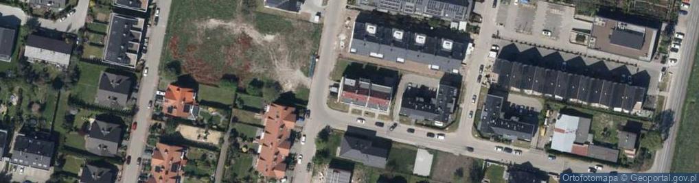 Zdjęcie satelitarne Brylantowa ul.