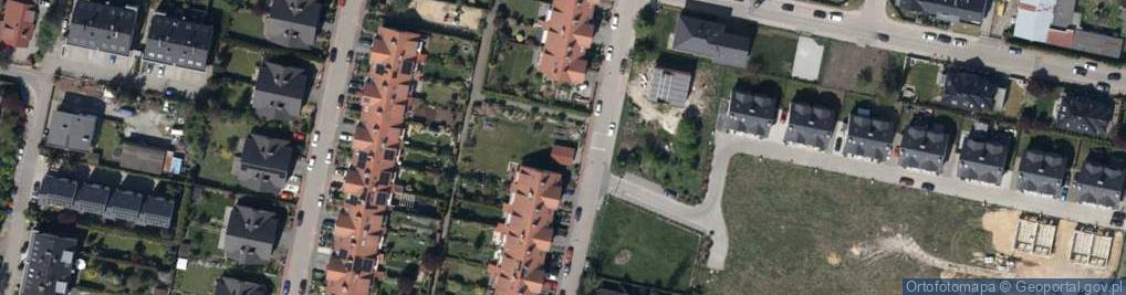 Zdjęcie satelitarne Brylantowa ul.