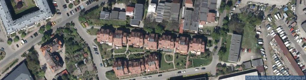 Zdjęcie satelitarne Braterska ul.