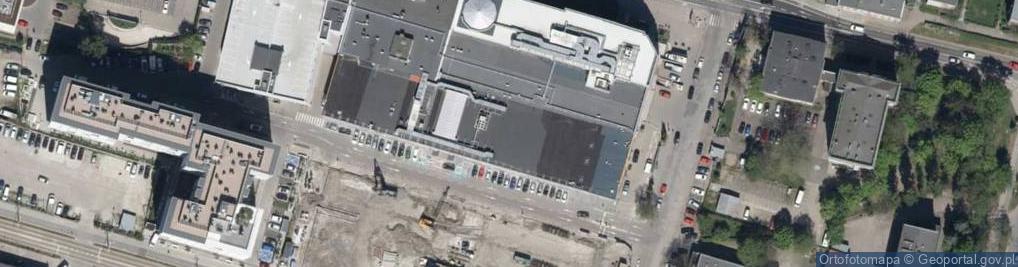Zdjęcie satelitarne Braniborska ul.