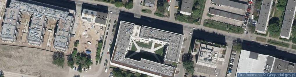 Zdjęcie satelitarne Braniborska ul.