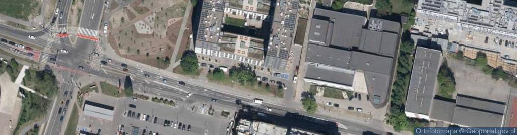 Zdjęcie satelitarne Braniborska ul.