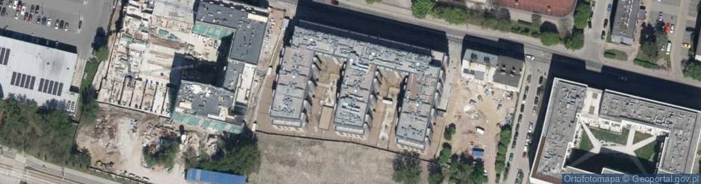 Zdjęcie satelitarne Braniborska ul.