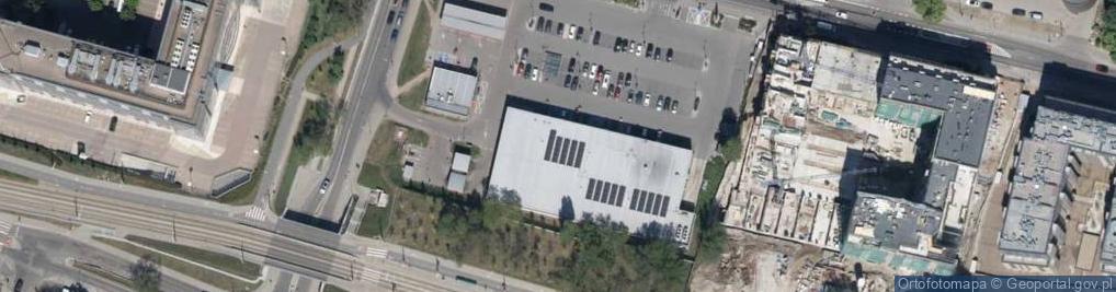 Zdjęcie satelitarne Braniborska ul.