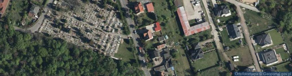 Zdjęcie satelitarne Brodzka ul.