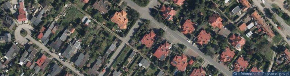 Zdjęcie satelitarne Brodnicka ul.