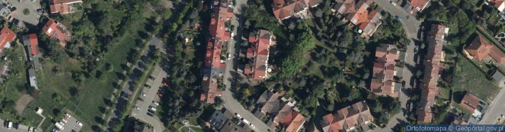 Zdjęcie satelitarne Braniewska ul.