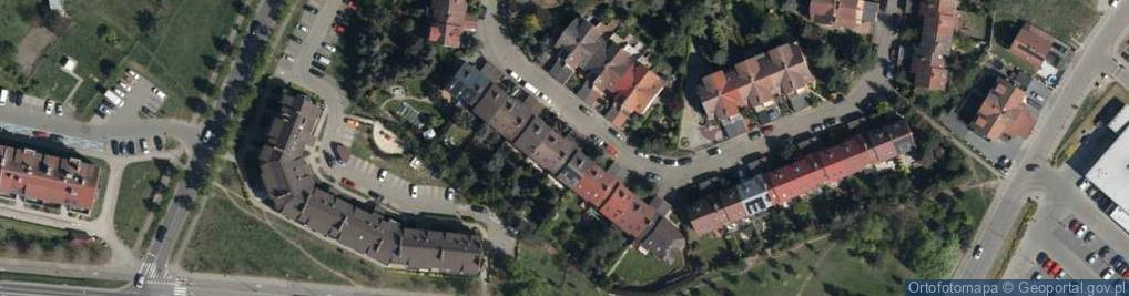 Zdjęcie satelitarne Braniewska ul.