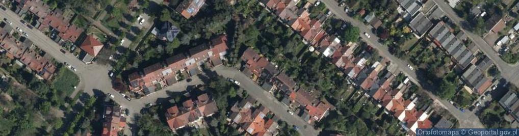Zdjęcie satelitarne Braniewska ul.