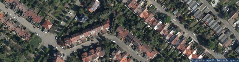 Zdjęcie satelitarne Braniewska ul.