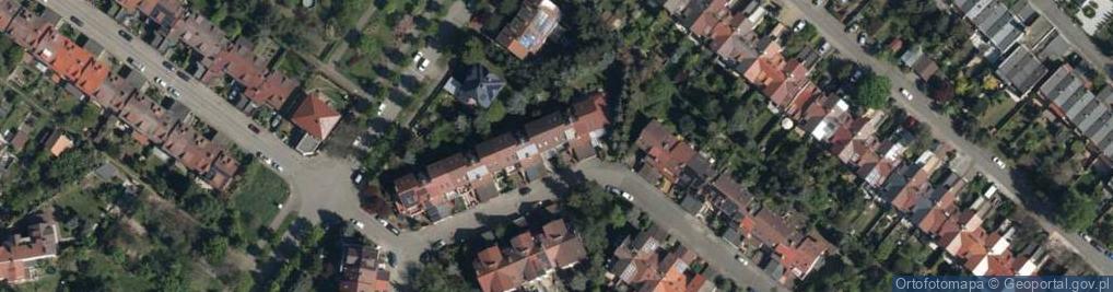 Zdjęcie satelitarne Braniewska ul.