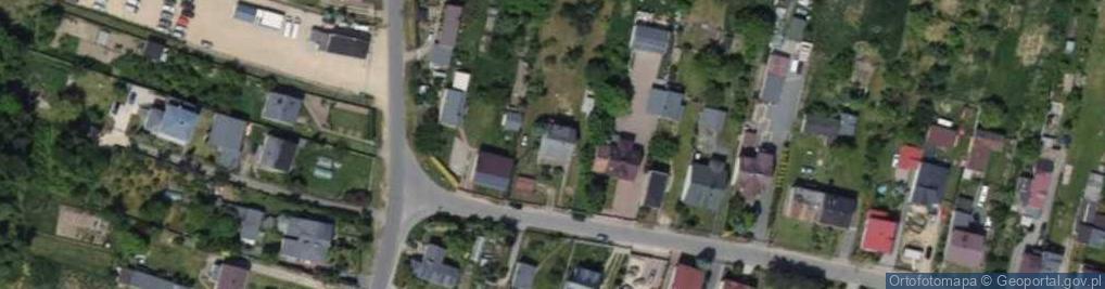 Zdjęcie satelitarne Brzezińska ul.